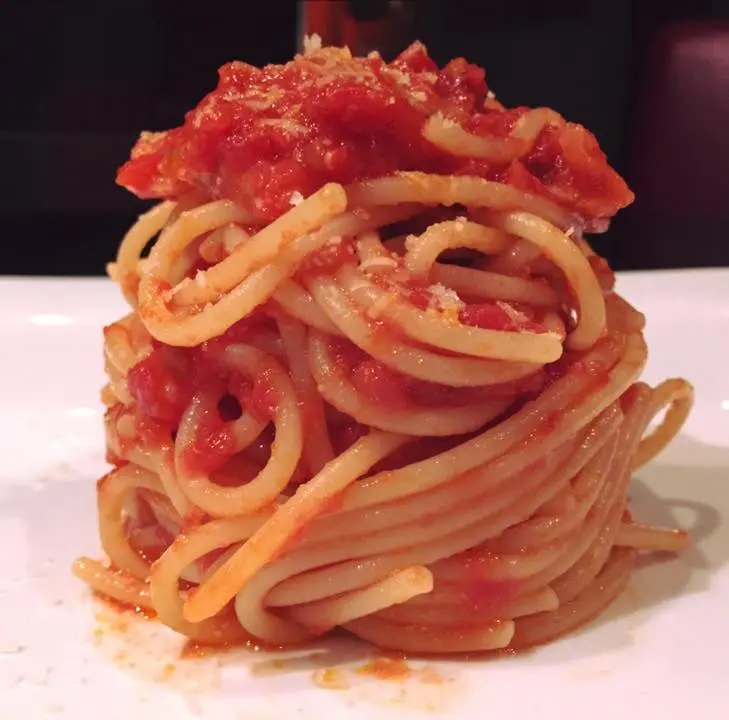 Classic spaghetti all’amatriciana